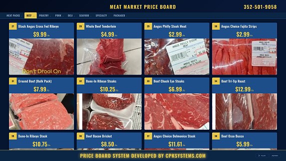 Digital Priceboard System